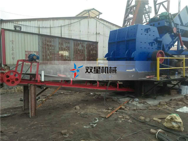 <b>金屬破碎機生產線1300型客戶安裝現(xiàn)場</b>