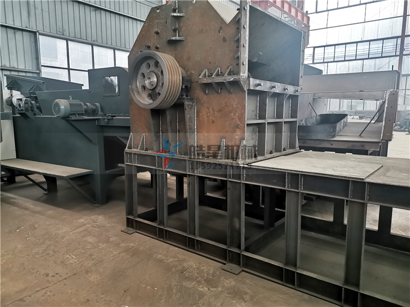 廢鋁破碎機|鋁合金破碎機設(shè)備廠家成品生產(chǎn)現(xiàn)場